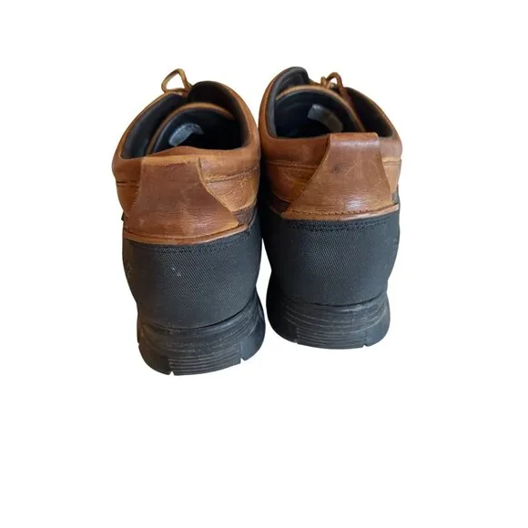 Polo Dover III Mens 14D Leather Upper Duck Shoes Brown &amp; Black Rubber Sole