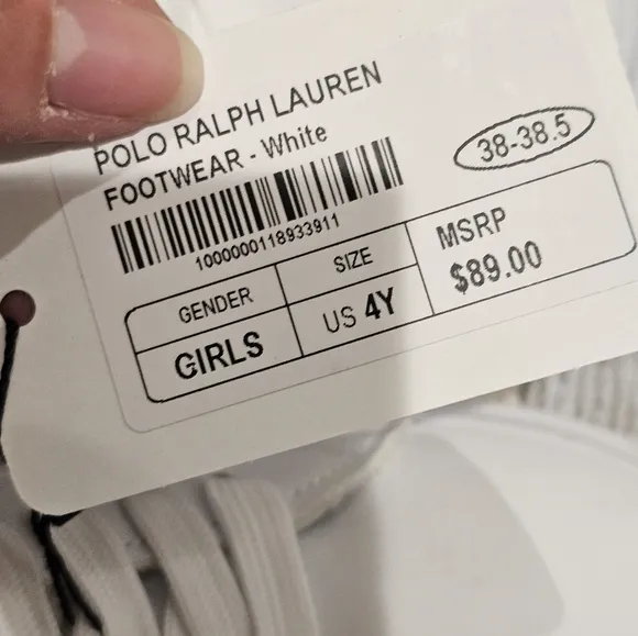 Polo Girl's Shoes size 4