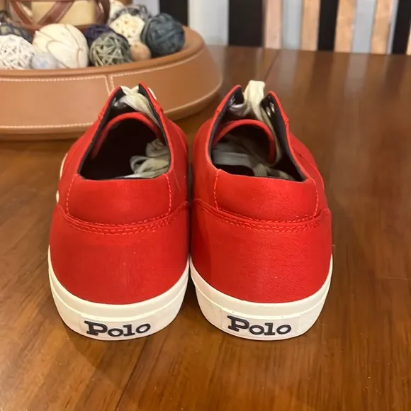 Polo Ralph Lauren CP93 Regatta Summer 92 boat canvas shoes sneakers new red Mens