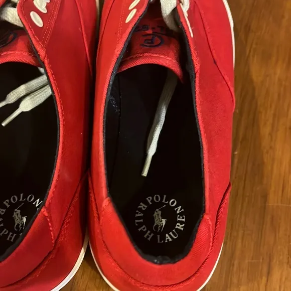 Polo Ralph Lauren CP93 Regatta Summer 92 boat canvas shoes sneakers new red Mens