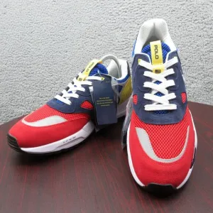 Polo Ralph Lauren Jogger Colorblock Sneakers Shoes Mens 13 Red Blue Yellow‎