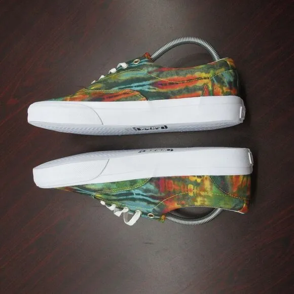 Polo Ralph Lauren Keaton‎ Pony Tie Dye Sneaker Shoes Mens 9.5 Colorful
