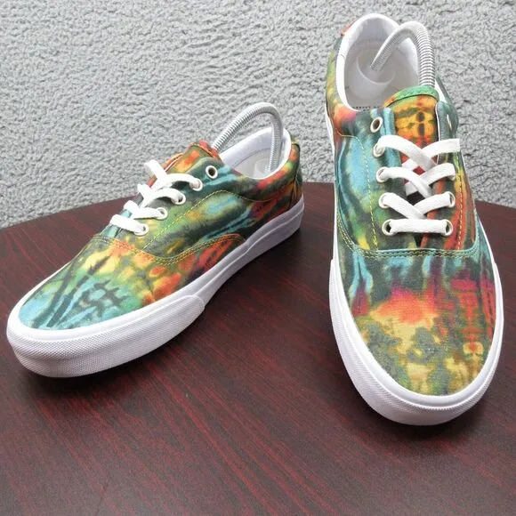 Polo Ralph Lauren Keaton‎ Pony Tie Dye Sneaker Shoes Mens 9.5 Colorful