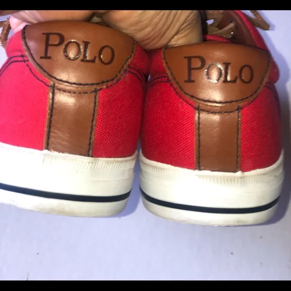 Polo Ralph Lauren men’s canvas shoes