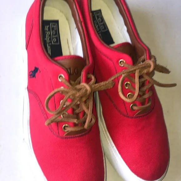 Polo Ralph Lauren men’s canvas shoes