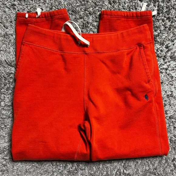 Polo Ralph Lauren Orange Sweatpants