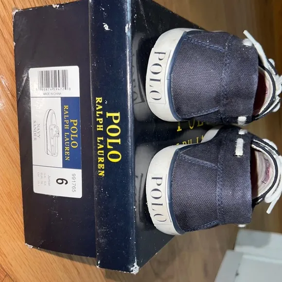 Polo RL Canvas Boat Shoes