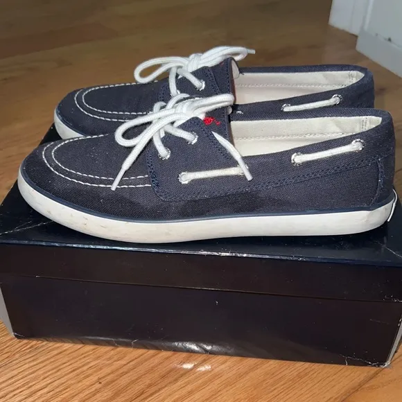 Polo RL Canvas Boat Shoes