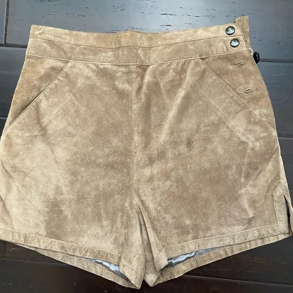 Proenza Schouler Suede Shorts