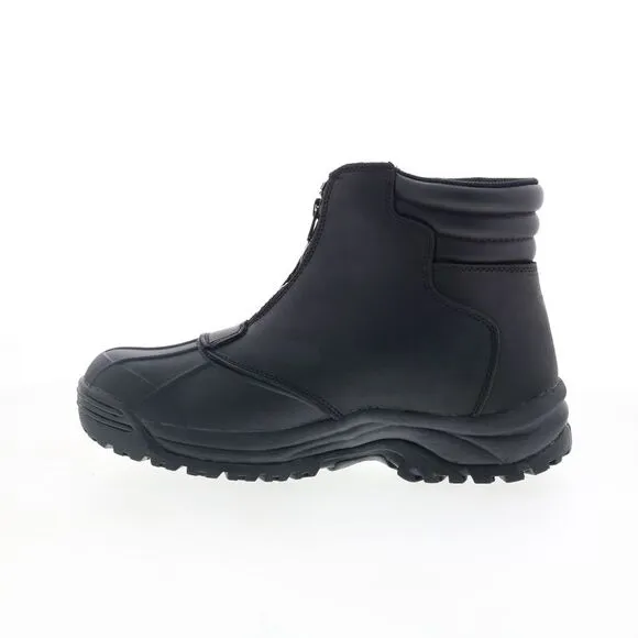 Propet Mens Blizzard Mid Zip Insulated Black Boots (NWT)