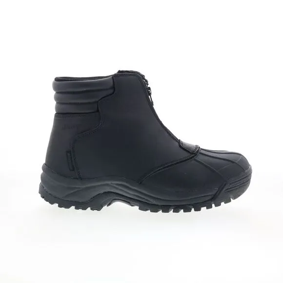 Propet Mens Blizzard Mid Zip Insulated Black Boots (NWT)