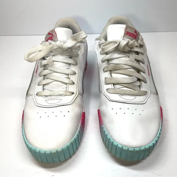 PUMA Sneakers Women’s Size 8.5 Carina 2.0 Pink &amp; Blue Fade
