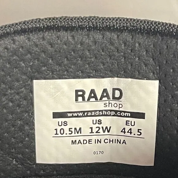 RAAD Purple Tie-Dye High Top Sneakers Alternative Grunge Streetwear Canvas Shoes