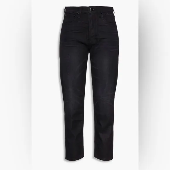 RAG &amp; BONE HIGH RISE ANKLE SLIM BLACK JEANS. NWT