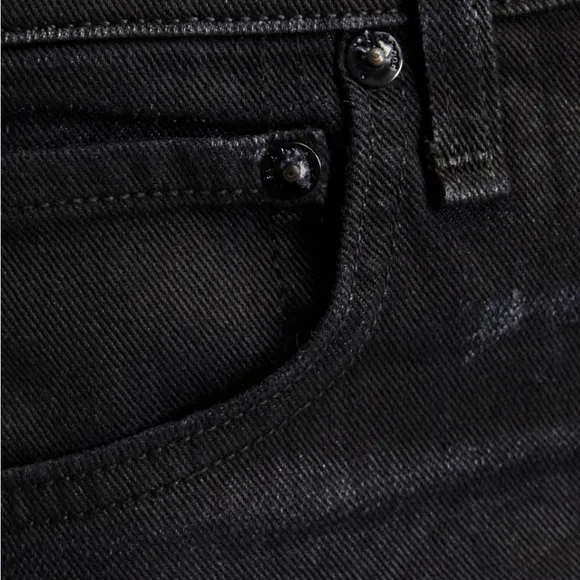 RAG &amp; BONE HIGH RISE ANKLE SLIM BLACK JEANS. NWT