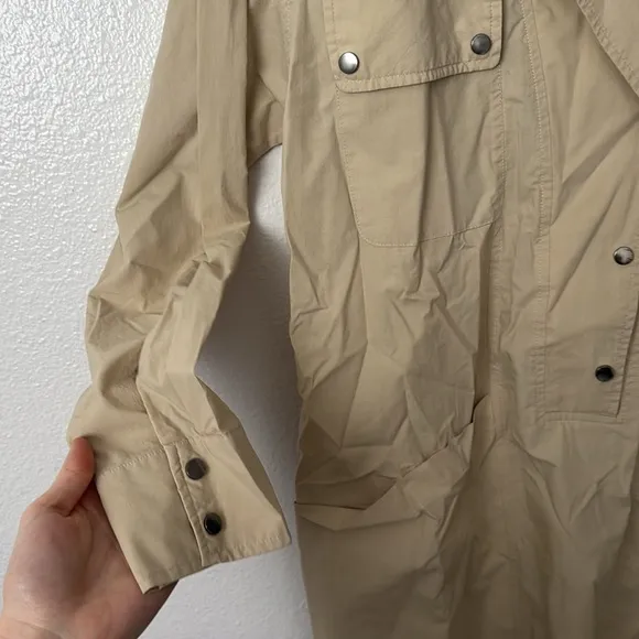 Rails S Noor Trench Coat Dress in Tidal Foam