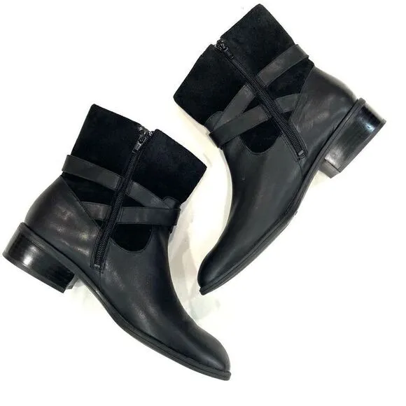 RALPH LAUREN Short Biker Boots