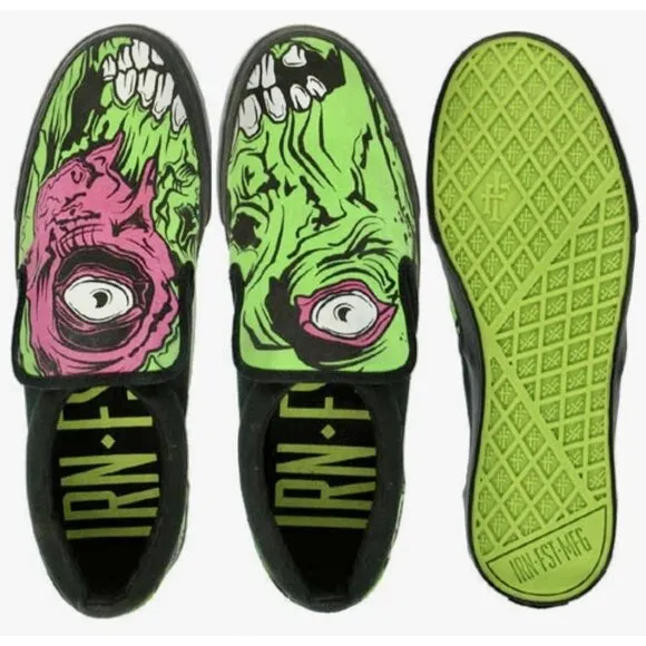 Rare Discontinued IRON FIST Zombie Stompers Sneaker Men’s 9 Worn Once Excellent