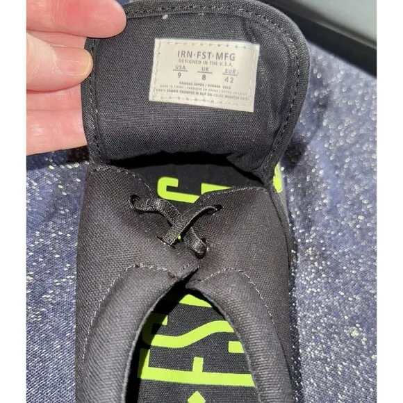 Rare Discontinued IRON FIST Zombie Stompers Sneaker Men’s 9 Worn Once Excellent