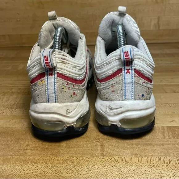 RARE Nike Air Max 97 Premium Paint Splatter 8.5