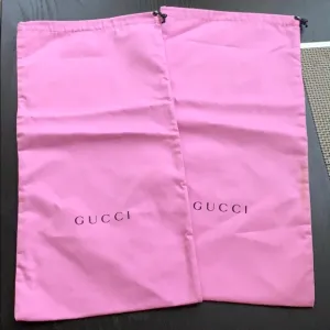 Rare! Set of 2 Pink Gucci Dust Bags