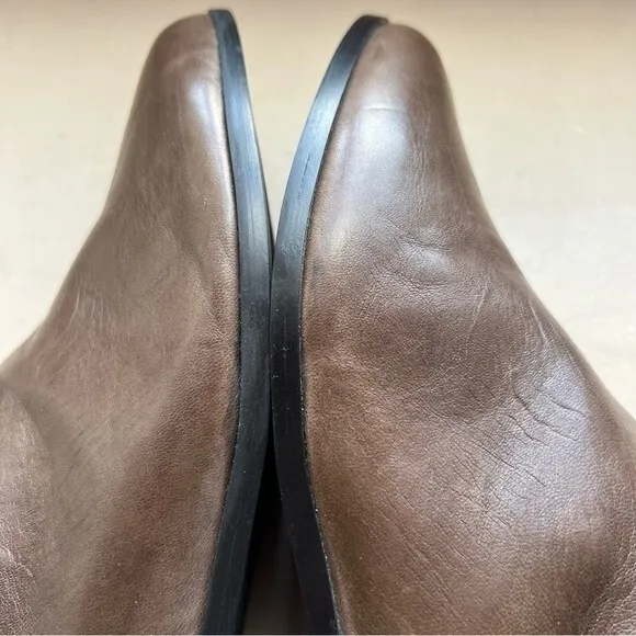RB Italia Lavorazione Artigiana Italy Brown Taupe Riding Boots Size EU 41 US 8.5