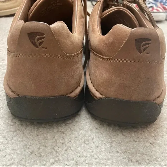 Red Wing Brown Leather Oxford Shoes