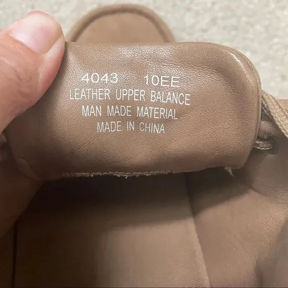 Red Wing Brown Leather Oxford Shoes