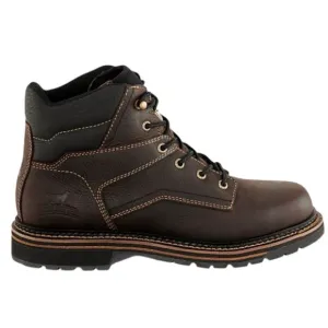 Red Wing Irish Setter Kittson 6&quot; Leather Safety Steel Toe Work Boot Men's 7 NEW