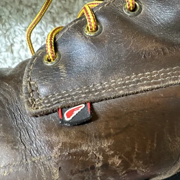 Red Wing Shoes 1411 8&quot; Waterproof ASTM f 2892 EH Insulated Work Boots Sz 11 H
