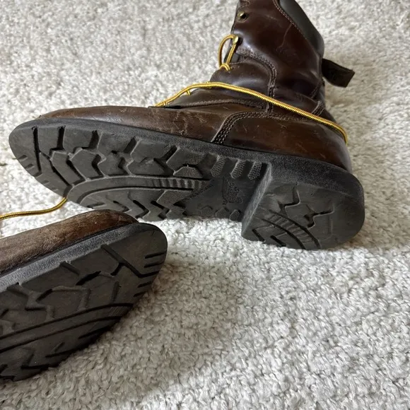 Red Wing Shoes 1411 8&quot; Waterproof ASTM f 2892 EH Insulated Work Boots Sz 11 H