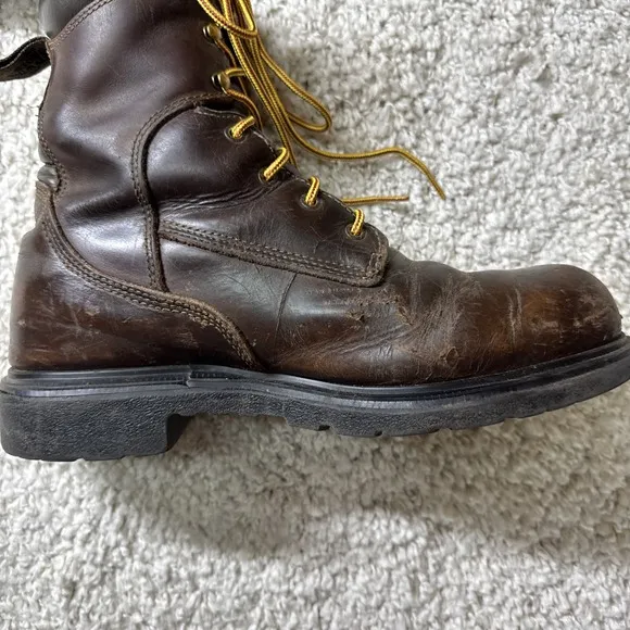 Red Wing Shoes 1411 8&quot; Waterproof ASTM f 2892 EH Insulated Work Boots Sz 11 H