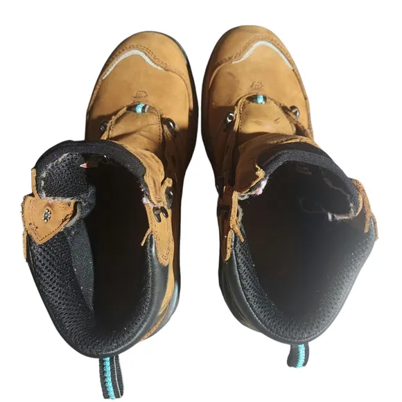 Red Wing Womens Shoes Boots Waterproof Size 9 Brown