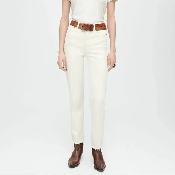 Re/Done 70s High Rise Stovepipe Jeans Comfort Stretch