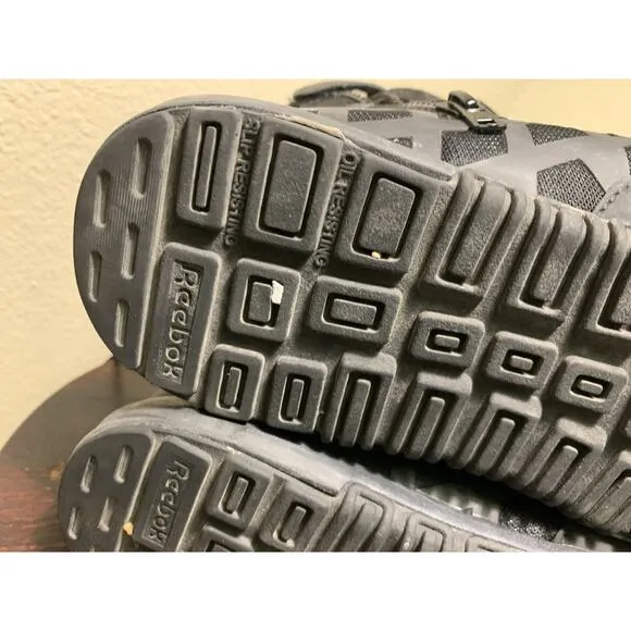 REEBOK TACTICAL BOOTS Men 8m Black