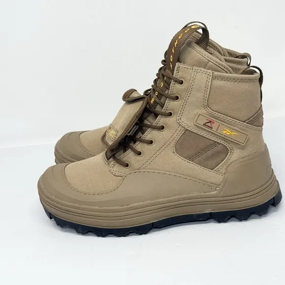 Reebok x Rothco Club C Cleated Mid Military Boots Brown Size 8.5 Hiking Gorpcore