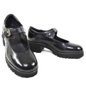 REPO 🇮🇹 WOMEN'S BLACK LEATHER COMFORT FASHION SHOES