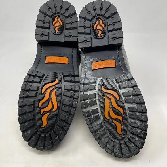 Ride Tecs 9143SBK Motorcycle Leather Boots 8.5