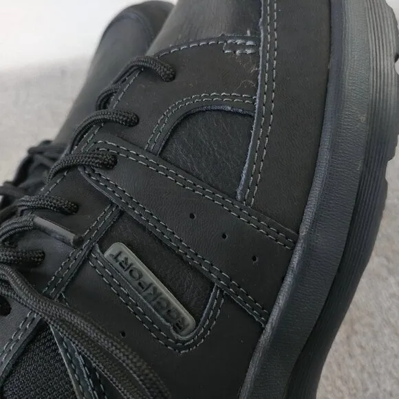 Rockport Get Your Kicks Blucher Mens Size 11 Comfort Shoes Oxford Black Lace Up