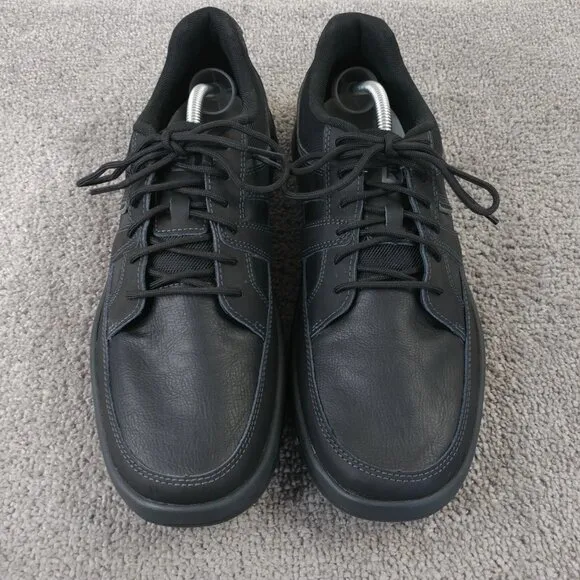 Rockport Get Your Kicks Blucher Mens Size 11 Comfort Shoes Oxford Black Lace Up