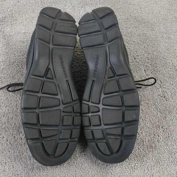 Rockport Get Your Kicks Blucher Mens Size 11 Comfort Shoes Oxford Black Lace Up