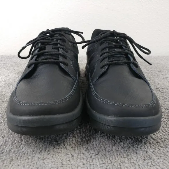 Rockport Get Your Kicks Blucher Mens Size 11 Comfort Shoes Oxford Black Lace Up