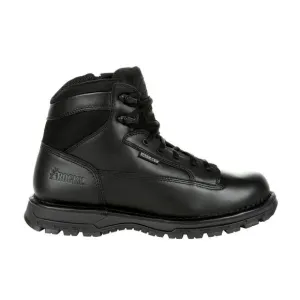 Rocky Mens Portland 6&quot; Size Zip Waterproof Black Boots (NWT)