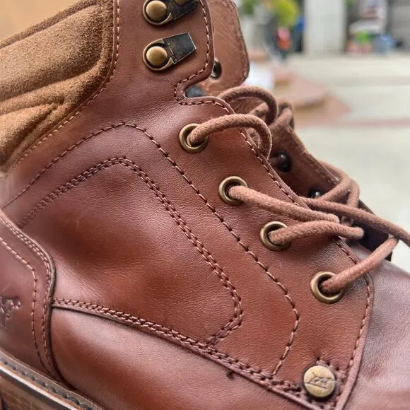 Rodd &amp; Gunn Dunedin Military Boots - Men's Leather Size 44  or 11 US