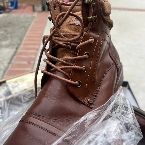 Rodd &amp; Gunn Dunedin Military Boots - Men's Leather Size 44  or 11 US