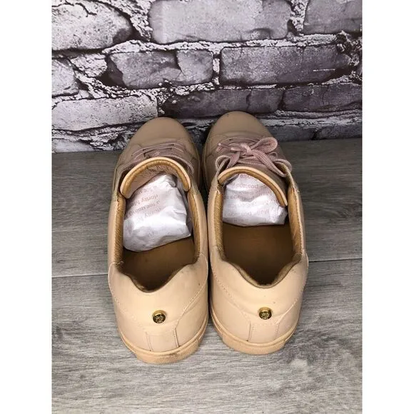 Romero And Mcpaul Dusty Pink Leather Lace Up Portugal Shoes Men’s Sz 45EU/12M US