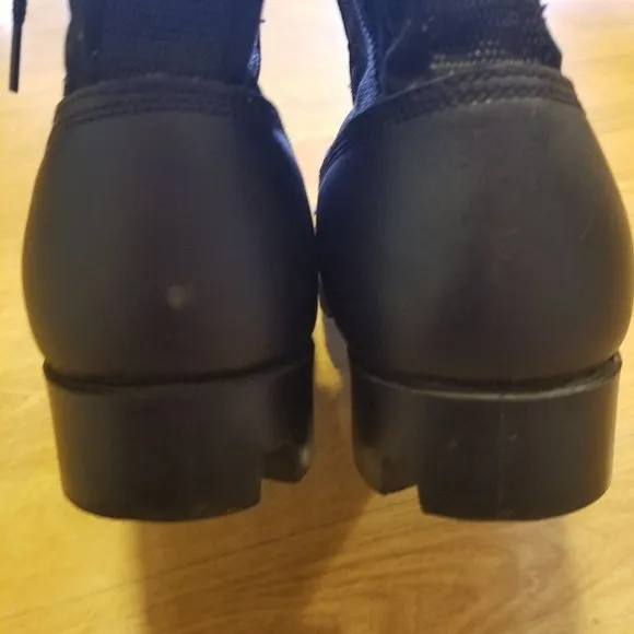 Rothco 9R Black Military Combat Boots Lace Up Moto Grunge High Top