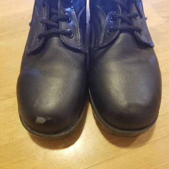 Rothco 9R Black Military Combat Boots Lace Up Moto Grunge High Top