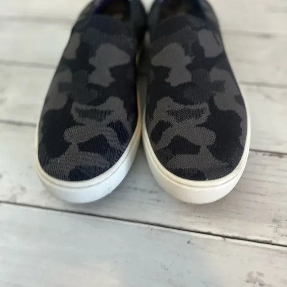 Rothys Camo City Slip On Sneaker Size 10