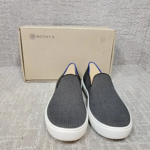 ROTHY'S The Kids Sneaker Steel Grey Slip On Shoes Toddler Size 11